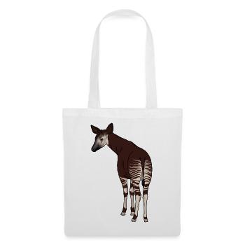 Okapi - Sac en tissu - blanc - Devant