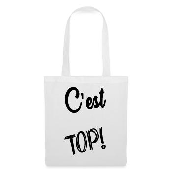 TOP. HUMOR. MOTTO. QUOTATION. MESSAGE. RETIREMENT. - Tote Bag - white - Front