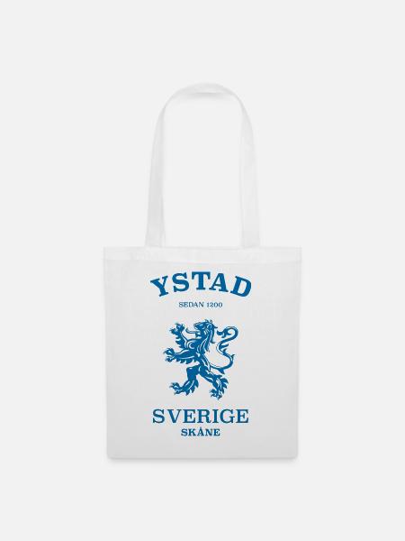 YSTAD Sverige Sweden Schweden - Stoffbeutel - Weiß