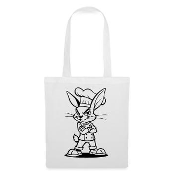 Rabbit cook - Tote Bag - white - Front