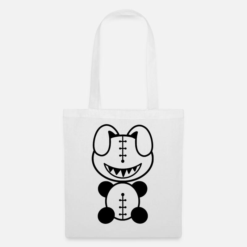Plush: Silly - Tote Bag - white
