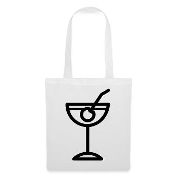 Cocktail - Stoffbeutel - Weiß - Vorne