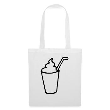 Milchshake - Stoffbeutel - Weiß - Vorne