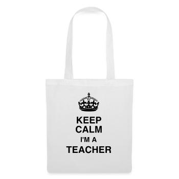 School Teacher Schule Lehrerin Ecole Prof Lehrer - Tote Bag - white - Front