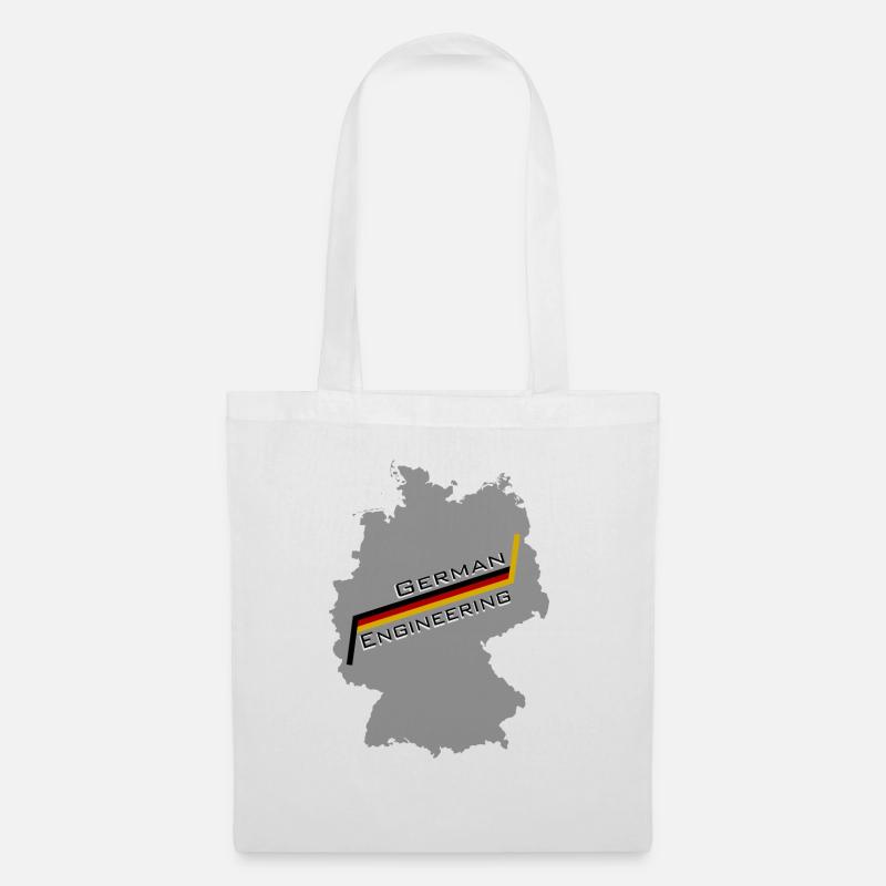 German Engineering - Stoffbeutel - Weiß