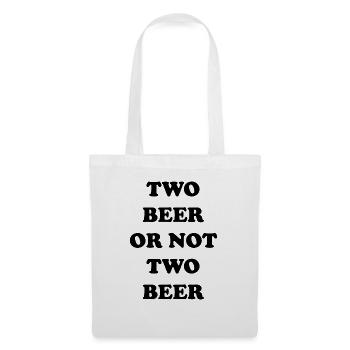 Beer Wine Whiskey Schnapps Alcohol - Tote Bag - white - Front