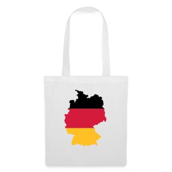 Deutschland - Stoffbeutel - Weiß - Vorne