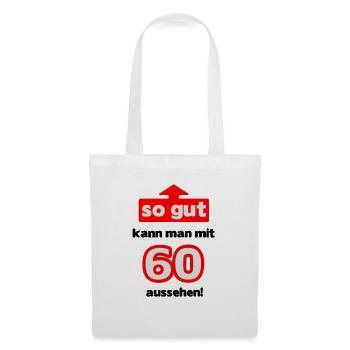 Donc, bien que vous pouvez regarder avec 60 - Sac en tissu - blanc - Devant