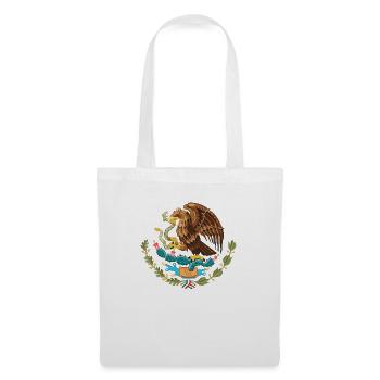 Armoiries nationales du Mexique - Sac en tissu - blanc - Devant