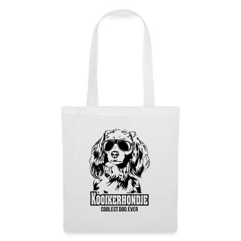 KOOIKERHONDJE coolest dog ever Dog saying dogs - Tote Bag - white - Front