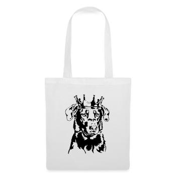 BEAUCERON Crown Dogs Dog Wilsigns - Tote Bag - white - Front