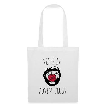 pen and paper shirt adventurous - Tote Bag - white - Front