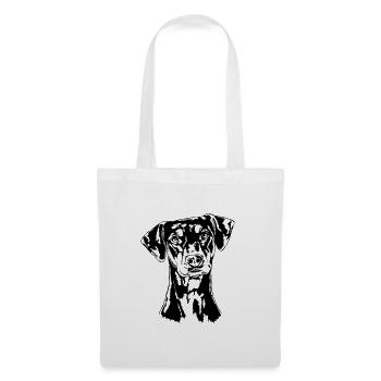 GERMAN PINSCHER Dog Dogs Wilsigns - Tote Bag - white - Front