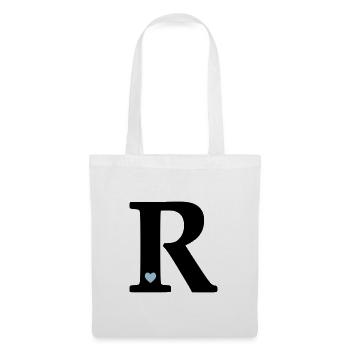 Letter R Initial Letter - Tote Bag - white - Front