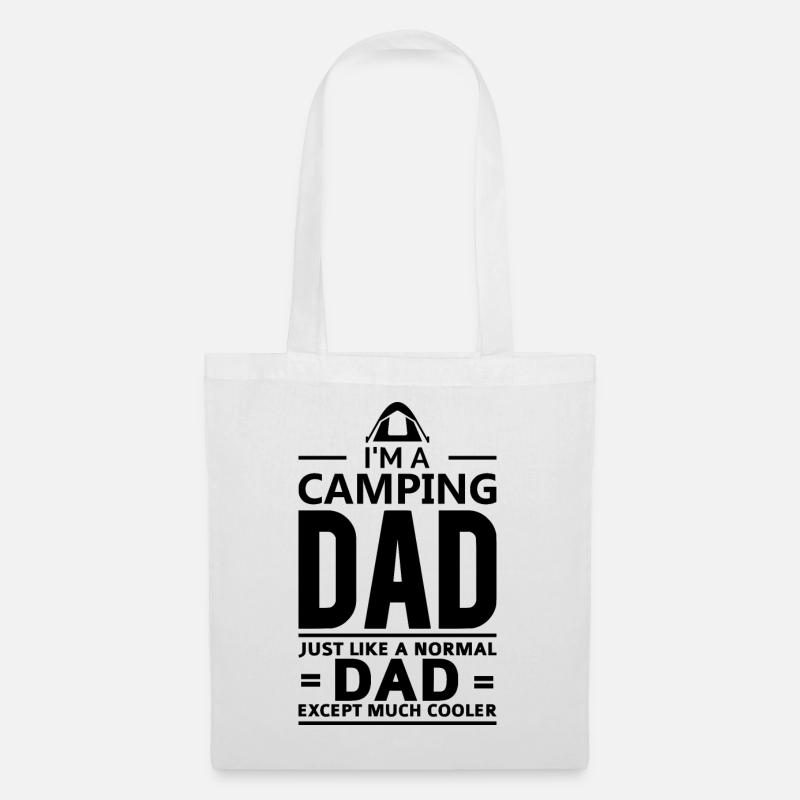 CAMPING DAD - Tote Bag - white