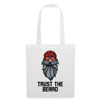 Facial Hair Beard Statement Bearded Full Beard - Tote Bag - white - Front