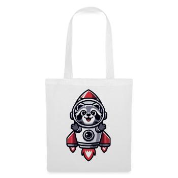 Rocket Raccoon : Le butineur cosmique - Sac en tissu - blanc - Devant