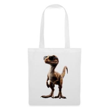 Raptor Vélociraptor Dinosaure Dino Raptors - Sac en tissu - blanc - Devant