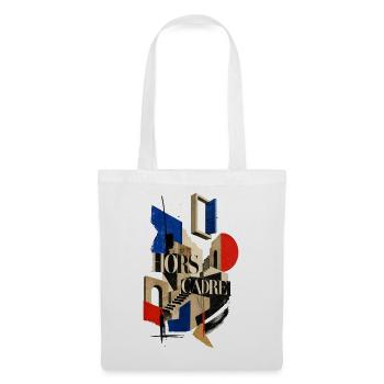 Hors Cadre: Collage d'Architecture - Sac en tissu - blanc - Devant