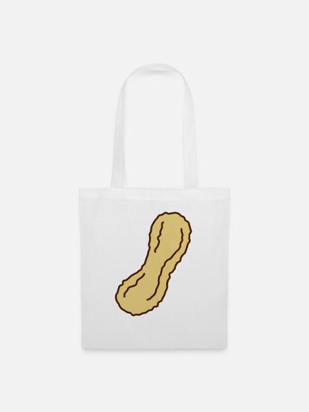 Peanut - Stoffbeutel - Weiß