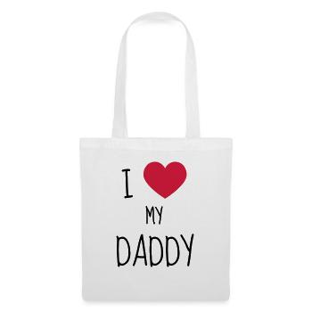 Dad - Daddy - Papa - Baby - Birth - Father - Vati - Tote Bag - white - Front