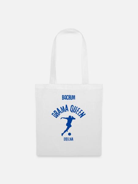 Bochum Dramaqueen der Fussballbundesliga Design 1 - Stoffbeutel - Weiß
