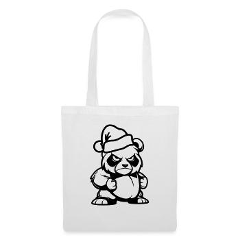 Panda Bear Christmas Comic - Tote Bag - white - Front