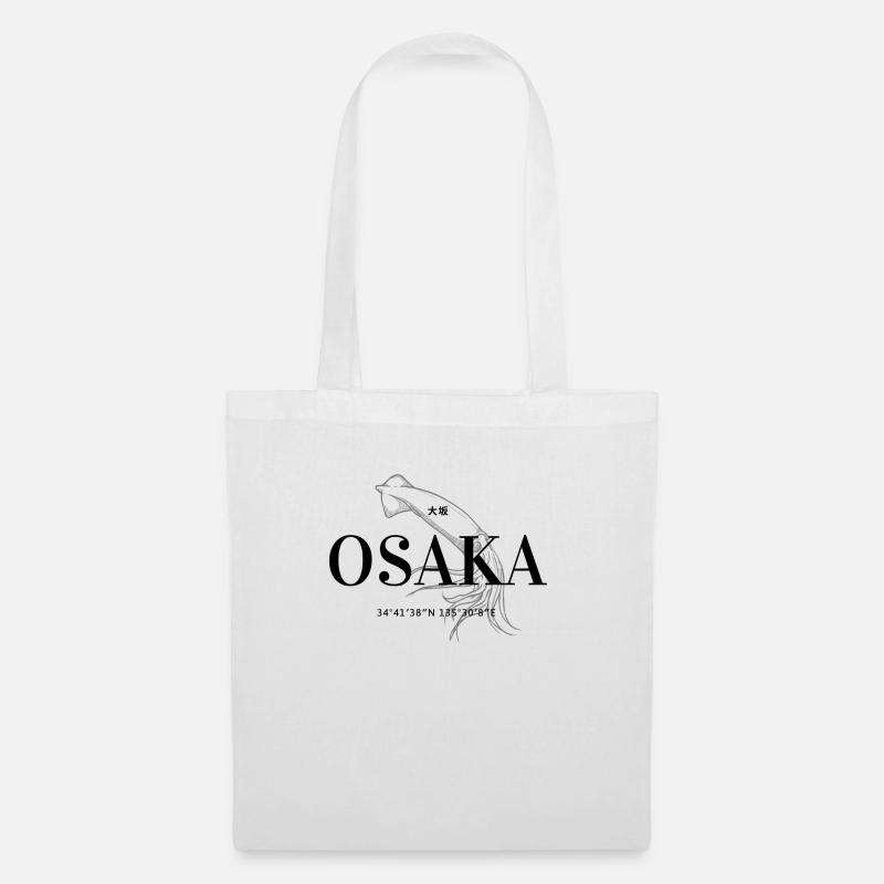 Osaka - Stoffbeutel - Weiß