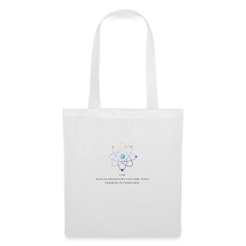 atom - Tote Bag - white - Front