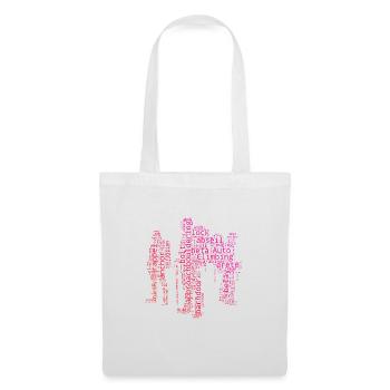 Grimpeur Bloc Bloc Hommes Escalade - Sac en tissu - blanc - Devant