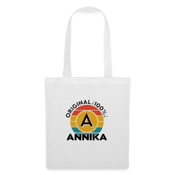 Annika - Stoffbeutel - Weiß - Vorne