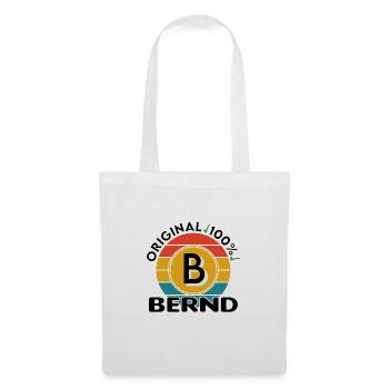Bernd - Stoffbeutel - Weiß - Vorne