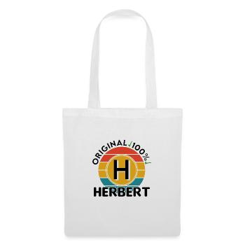 Herbert - Stoffbeutel - Weiß - Vorne