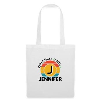 Jennifer - Stoffbeutel - Weiß - Vorne