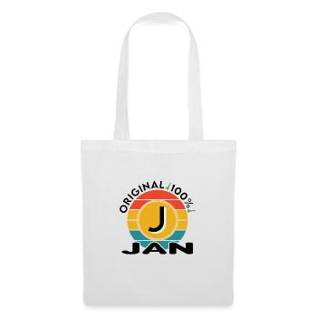 Jan - Stoffbeutel - Weiß - Vorne