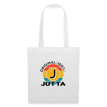 Jutta - Stoffbeutel - Weiß - Vorne