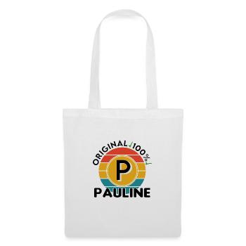 Pauline - Stoffbeutel - Weiß - Vorne