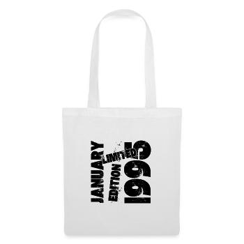 JANVIER 1995 LIMITED EDITION - Sac en tissu - blanc - Devant