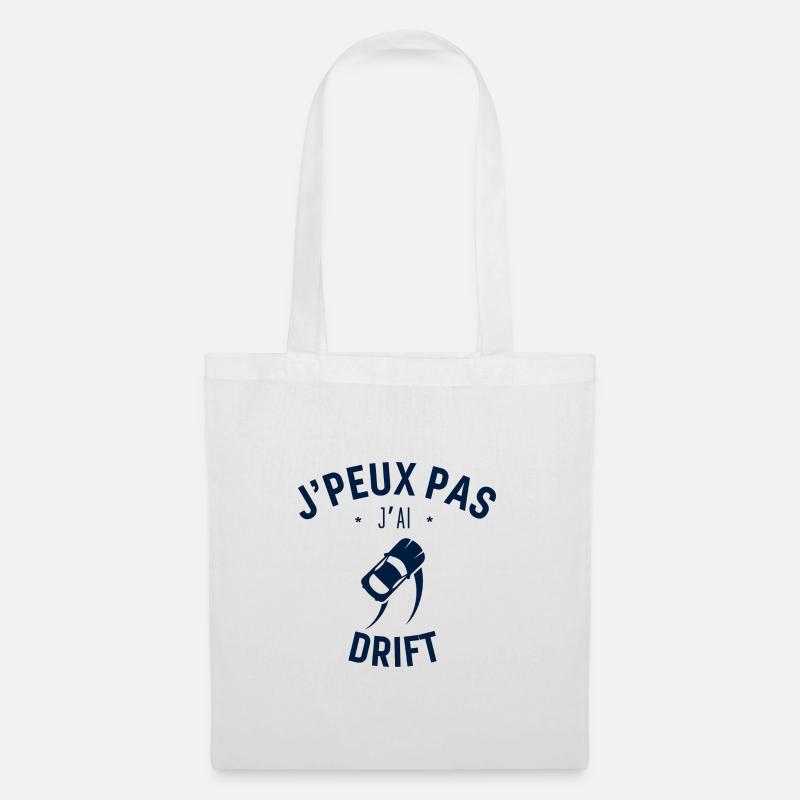 J peux pas j ai Drift - Sac en tissu - blanc