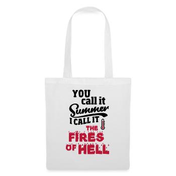 You call it summer, heat wave gift - Tote Bag - white - Front