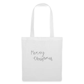 Merry Christmas - Tote Bag - white - Front