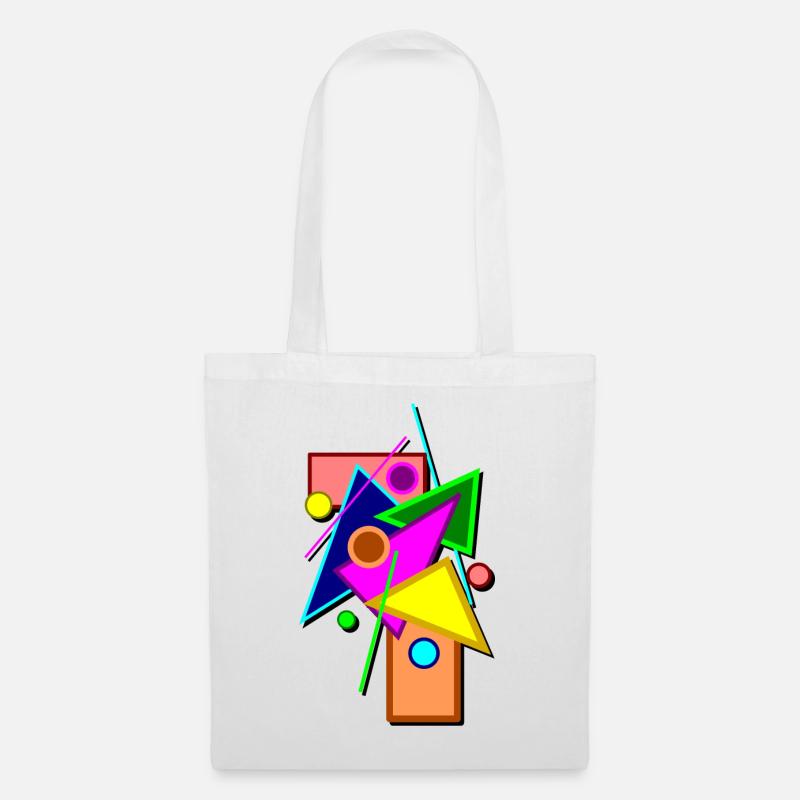 geometry - Tote Bag - white