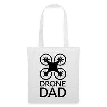 Drone Dad Cool Dad Funny Sayings Flying Logo - Tote Bag - white - Front