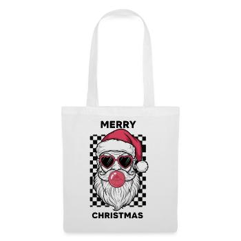 Merry Christmas - Stoffbeutel - Weiß - Vorne