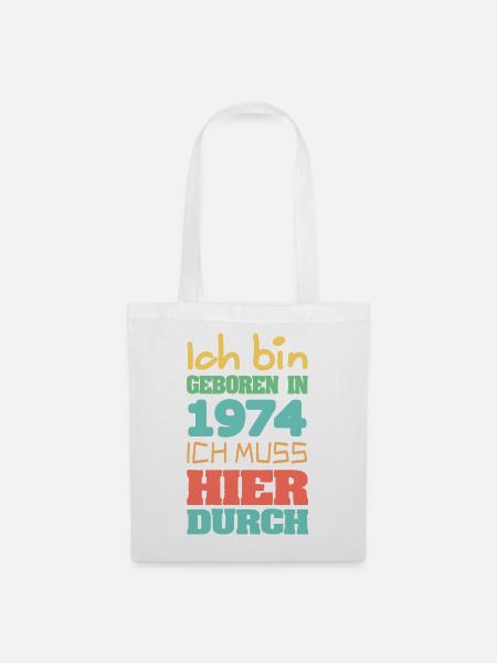 1974 - Stoffbeutel - Weiß