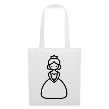 princess - Tote Bag - white - Front