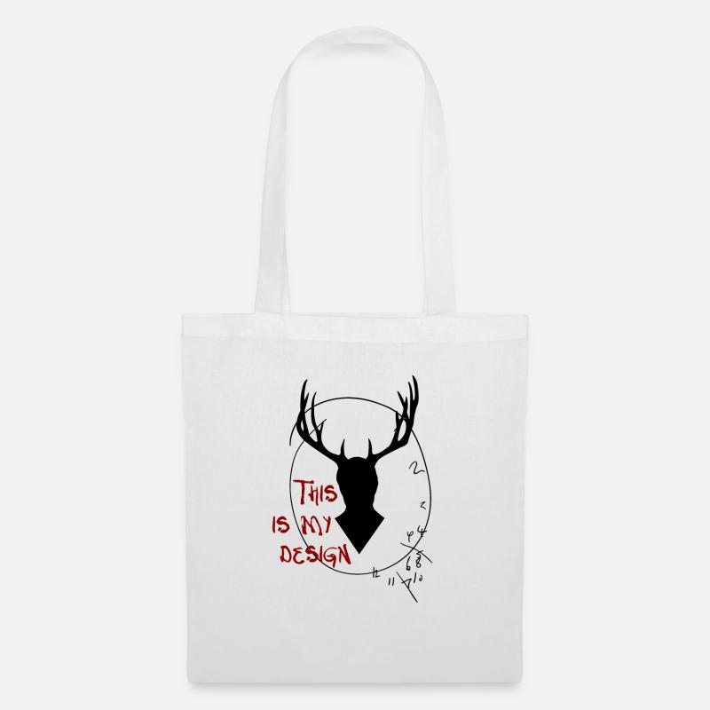 Hannibal - This is my des - Stoffbeutel - Weiß