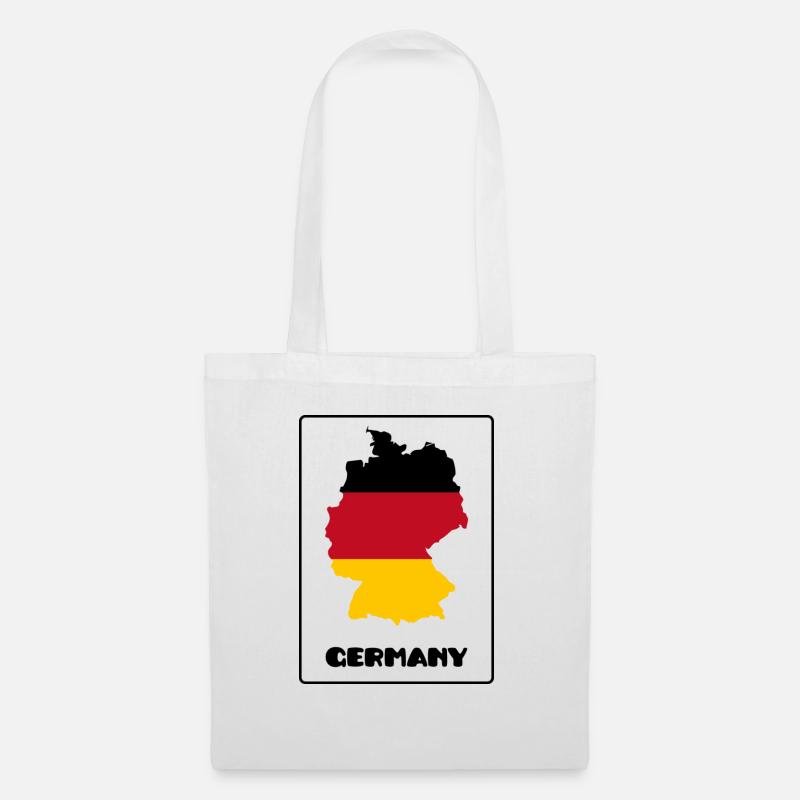 Deutschland - Stoffbeutel - Weiß