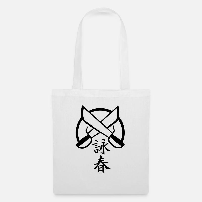 Wing Chun 5 - Stoffbeutel - Weiß