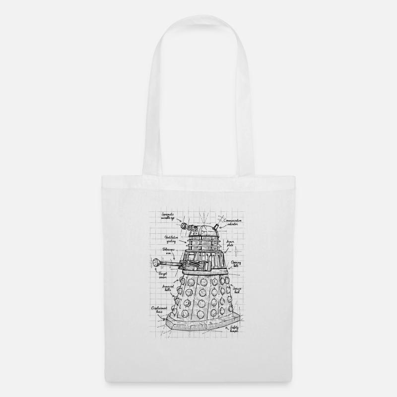 Exterminate project - Sac en tissu - blanc